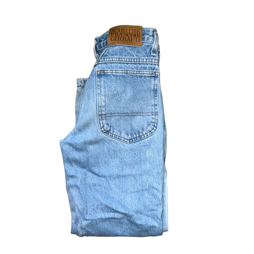 VINTAGE MARITHE FRANCOIS GIRBAUD | LIGHT COLORED POCKETED JEANS SZ 12 KIDS